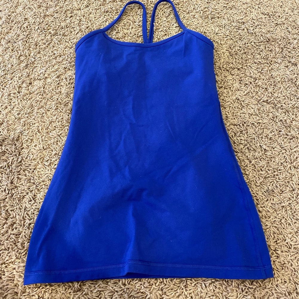 Lululemon power y tank worn once! Size 4